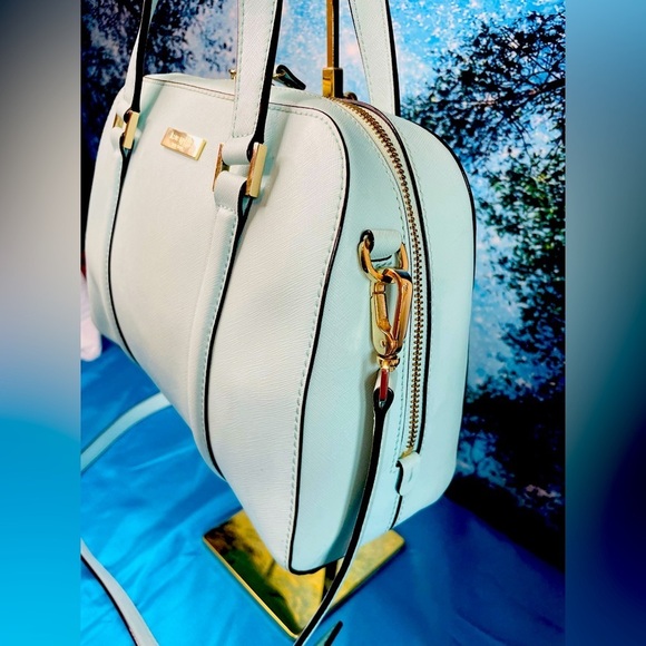 Kate Spade Mint Green Leather Crossbody / Handbag Excellent Used Condition - Picture 6 of 16
